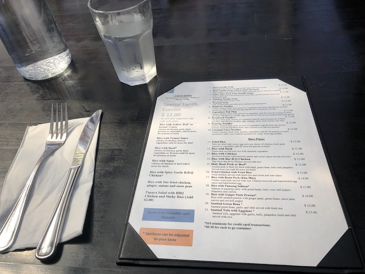 Menu Coconut Bay Thai Restaurant-3